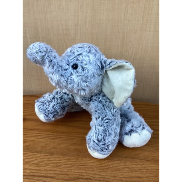 Babies R Us 2015 Grey Elephant Plush Lovey Soft Stuffed Animal Toy 13” - Picture 2 of 10